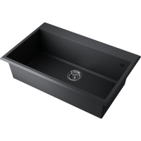 Кухонная мойка Omoikiri Tedori 79-BL Tetogranit/черный