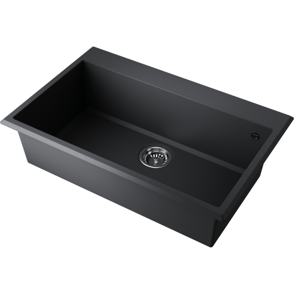 Кухонная мойка Omoikiri Tedori 79-BL Tetogranit/черный