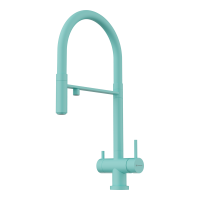 Смеситель для кухни Omoikiri Kanto-AZ латунь/azur blue