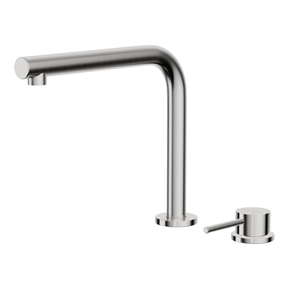 Смеситель для кухни Omoikiri Nara-BN латунь/нержавеющая сталь