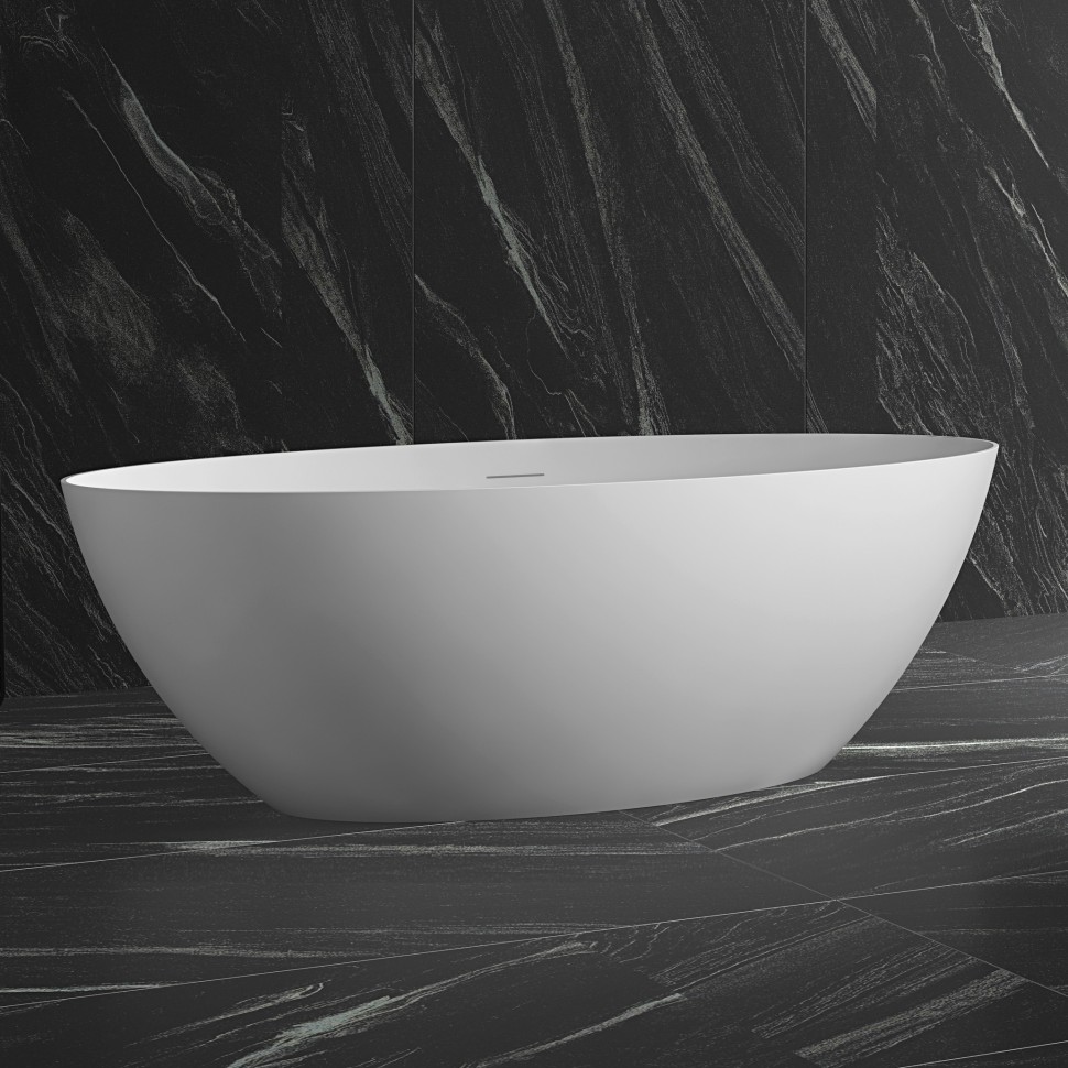 Акриловая ванна ABBER AB9374-1.8 белая