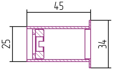 Модуль скрытого подключения (для МЭМ CUBE)