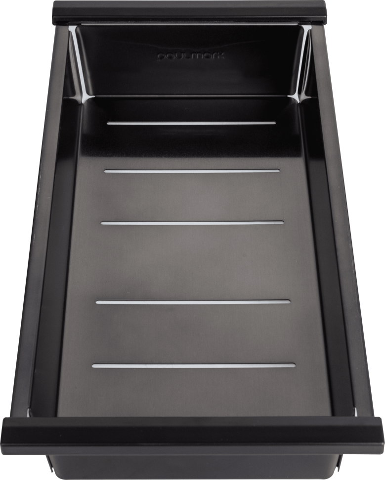 Мойка нерж. сталь NEXT-MULTI SINK 54 UNI, PM785445-GM, вороненая сталь,540х450мм, Paulmark