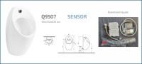 Подвесной сенсорный писсуар Gid Q9507 91112 белый 34x34x63