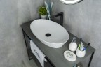 Раковина Gid N9397 51141 накладная белая 61x37x12