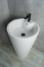 Раковина Gid Nb136 81105 накладная белая 50x53x80