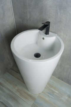 Раковина Gid Nb136 81105 накладная белая 50x53x80