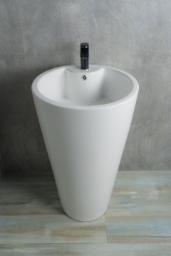 Раковина Gid Nb136 81105 накладная белая 50x53x80