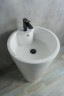 Раковина Gid Nb136 81105 накладная белая 50x53x80