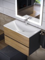 Раковина для ванной Uperwood Self 60х45х15 см, белая глянцевая