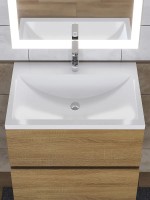 Раковина для ванной Uperwood Self 60х45х15 см, белая глянцевая