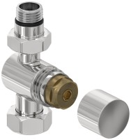 Вентиль прямой под шестигранник (G 1/2&quot; НР х G 3/4&quot; НГ)