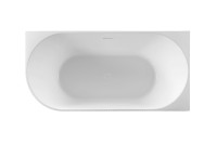 Ванна акриловая Vincea VBT-428-1700R, 1700*800*580, цвет белый, правая, щелевой перелив