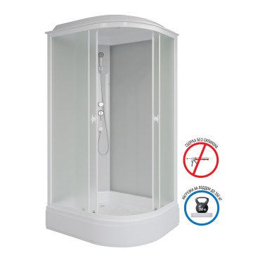Душевая кабина Niagara Promo P120/80/26L/MT (120х80х215) 4 места
