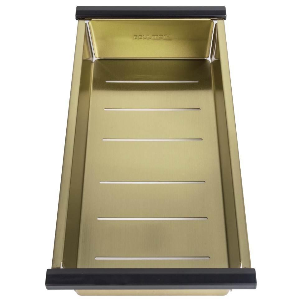 Мойка нерж. сталь NEXT-MULTI SINK 54 UNI, PM785445-LG, светлое золото, 540х450мм, Paulmark