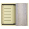 Мойка нерж. сталь NEXT-MULTI SINK 54 UNI, PM785445-LG, светлое золото, 540х450мм, Paulmark