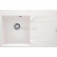 Гранитная мойка, 1-чаша с осушкой - правый