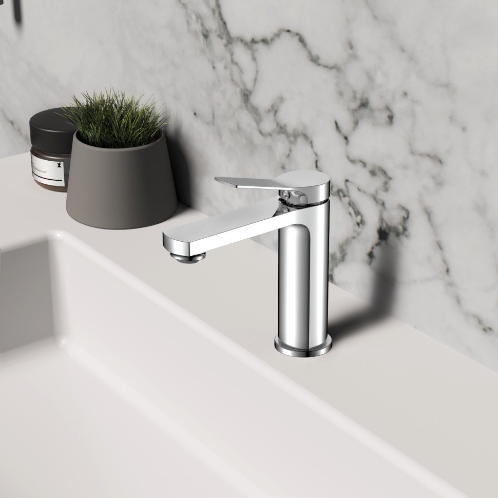 Смеситель для раковины Арко (Arco) VBF-4AR01CH, хром