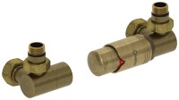 Автоматический терморегулятор 3D правый (G 1/2&quot; НР х G 3/4&quot; НГ)