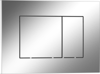 Кнопка смыва IBERICA BLANCA ESTI-S ABS-пластик, хром глянцевый (IB.B085.003.002)