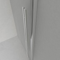 Душевой уголок Lugano VSR-1L1015CL-1, 1500*1000, хром, стекло прозрачное
