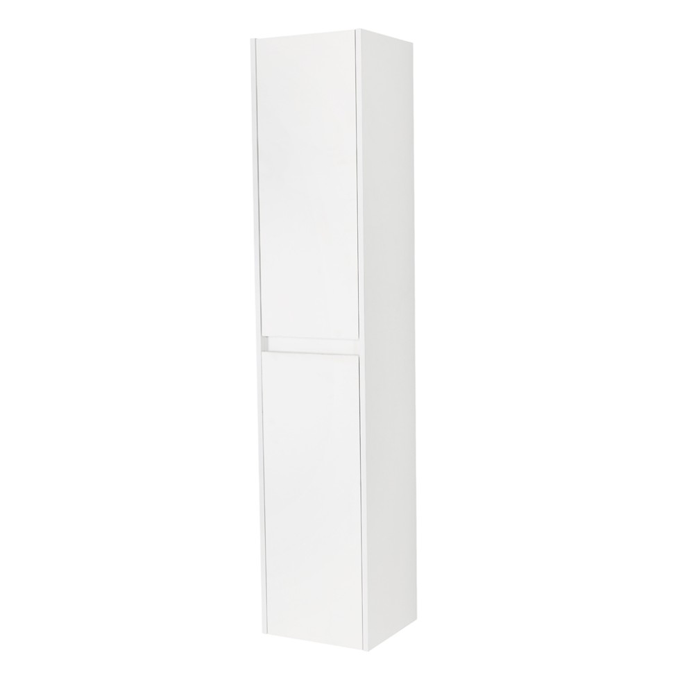 Шкаф подвесной BelBagno KRAFT-1600-2A-SC-BO-L Rovere Galifax Bianco