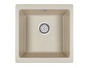 Мойка GERA 50, IT-GRANIT, PM104546-BE, бежевый, 445х460, подст. мон. Paulmark
