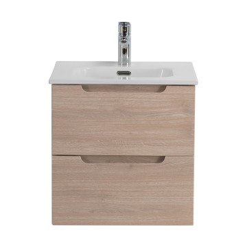 База под раковину подвесная BelBagno ETNA-500-2C-SO-RG Rovere Grigio
