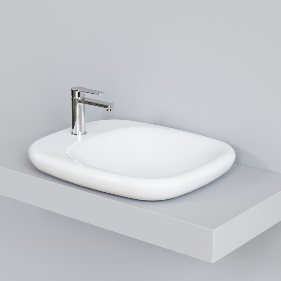 Раковина Ambassador Diamond 126T20001 (540*450*100) БЕЛАЯ
