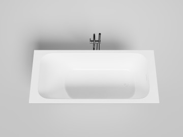 Ванна встраиваемая ORLANDA KIT 180x80 S-Sense Глянцевое