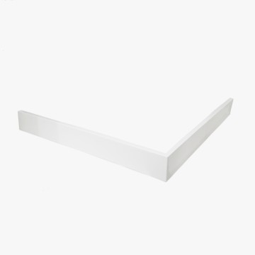 Экран для душевого поддона Veconi Pietra PS W, 1000x1000x30, гелькоут и стекловолокно, белый