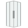 Душевое ограждение Grossman Galaxy 300.K33.01.8080.10.00 (80х80х195) квадрат,раздвижная,хром,стекло прозрачное, 1 место