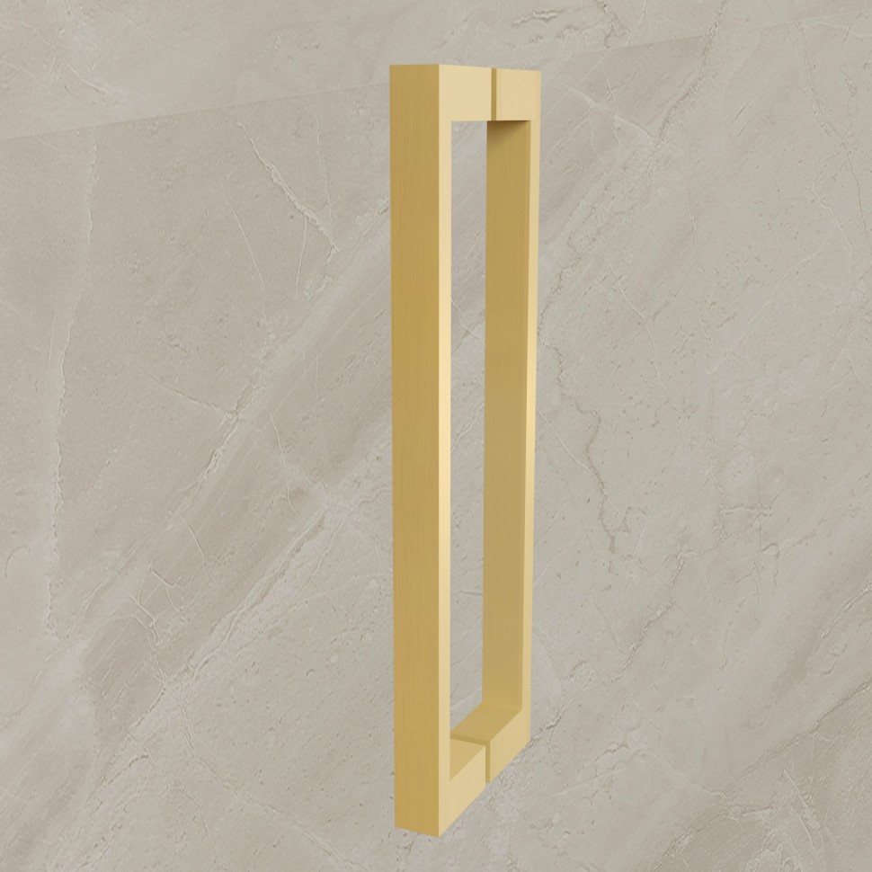 Душевой уголок Экстенза (Extenza) VSR-4EX111210CLG, 1100/1200*1000, брашированное золото, стекло прозрачное