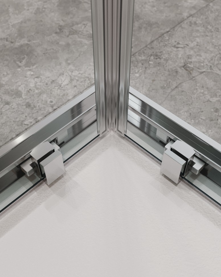 Душевой уголок CEZARES MOLVENO-A-2-80-C-Cr-IV