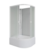 Душевая кабина Niagara Promo P110/80/40L/MT/BK (110х80х195) 4 места