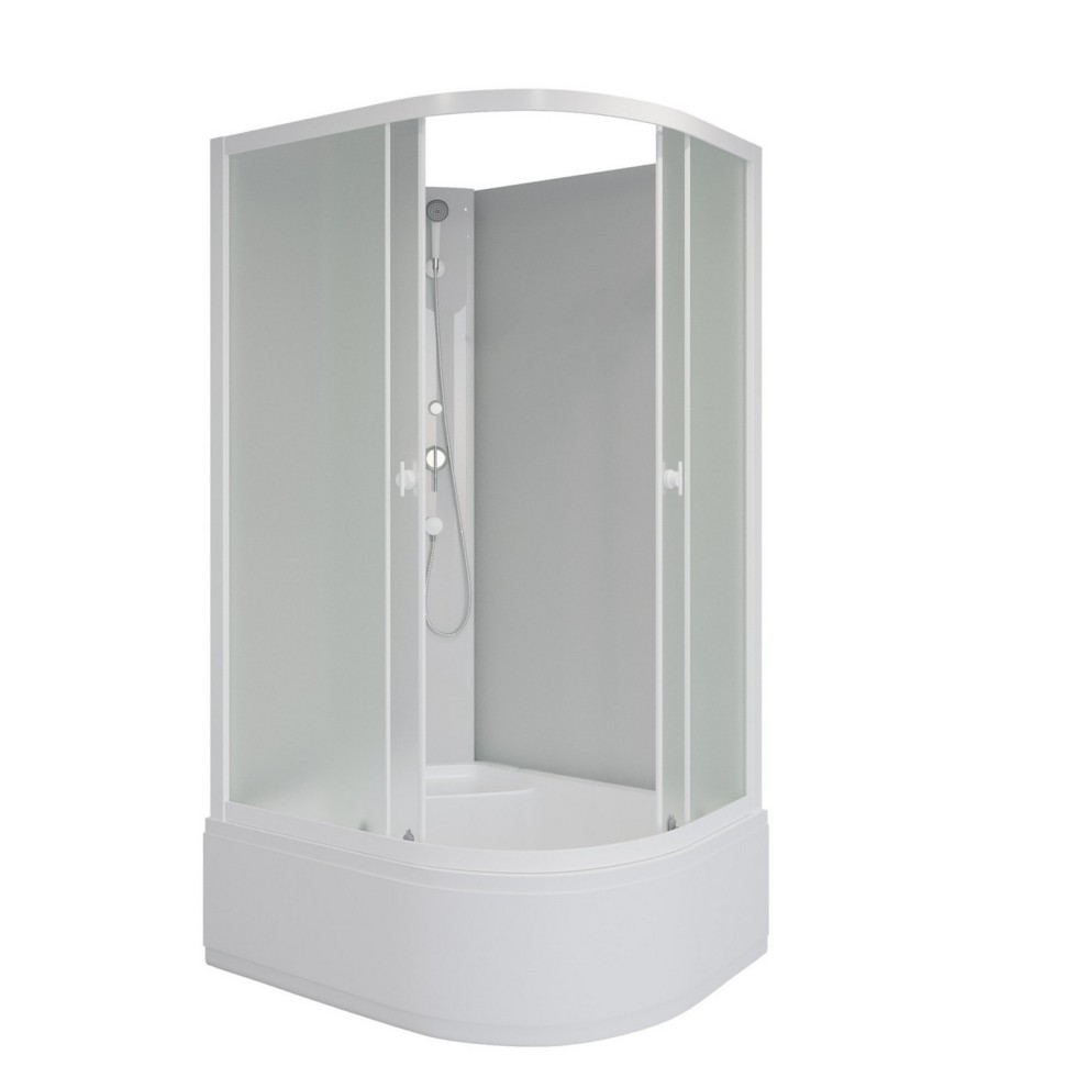 Душевая кабина Niagara Promo P110/80/40L/MT/BK (110х80х195) 4 места