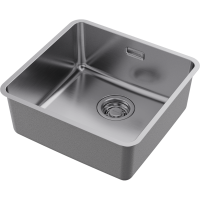 Кухонная мойка Omoikiri Omi 43-U/I Ultra-IN нерж. сталь/нержавеющая сталь