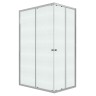 Душевое ограждение Niagara Eco NG-1018-14QMT (100х80х190) прямоугольник,раздвижное,хром,стекло матовое,1 место
