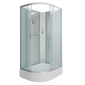 Душевая кабина Niagara Classic NG-33084-14RBK (100х80х200) средний поддон(26см),стекло матовое,4 места