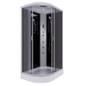 Душевая кабина Niagara Classic NG-3512-14RF (120х80х215) низкий поддон(13см),стекло тонированное,3 места