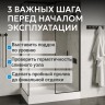 Душевой поддон ABBER AD3C138 130х80 прямоугольный, акриловый, белый