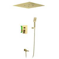 Душевая система встроенная Timo Selene SX-2039/17SM золото матовое