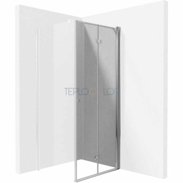 Душевые двери, система Kerria Plus, 80 cm - складное