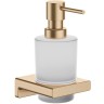 Диспенсер для жидкого мыла Hansgrohe AddStoris, шлифованная бронза, 41745140