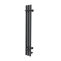 Полотенцесушитель электрический Оттимо ВертикaлеКВ 2115120GRR4EN 15*120 диммер R, графит