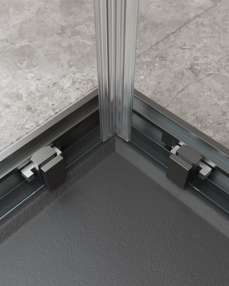 Душевой уголок CEZARES MOLVENO-AH-22-130/120-C-GM-IV