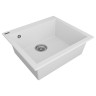 Мойка DEFINI 56, ULTRAGRANIT, PM835650-WH, WHITE, 560х500 мм, Paulmark