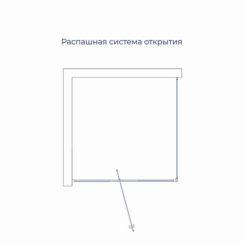 Душевой уголок RGW PA-32 (PA-02 + Z-050-1) 900x900