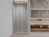 Душевая дверь Rapid-N VDS-3RN11/12MT, хром, стекло текстурное