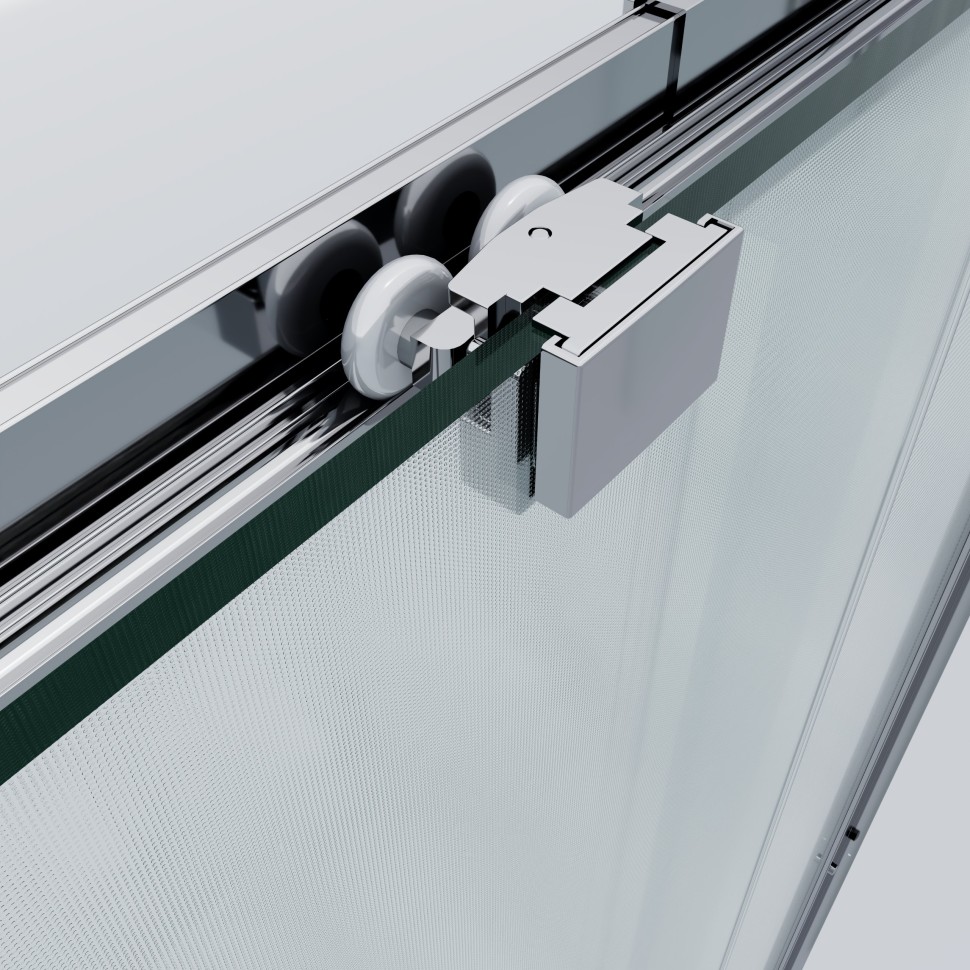 Душевая дверь Rapid-N VDS-3RN11/12MT, хром, стекло текстурное